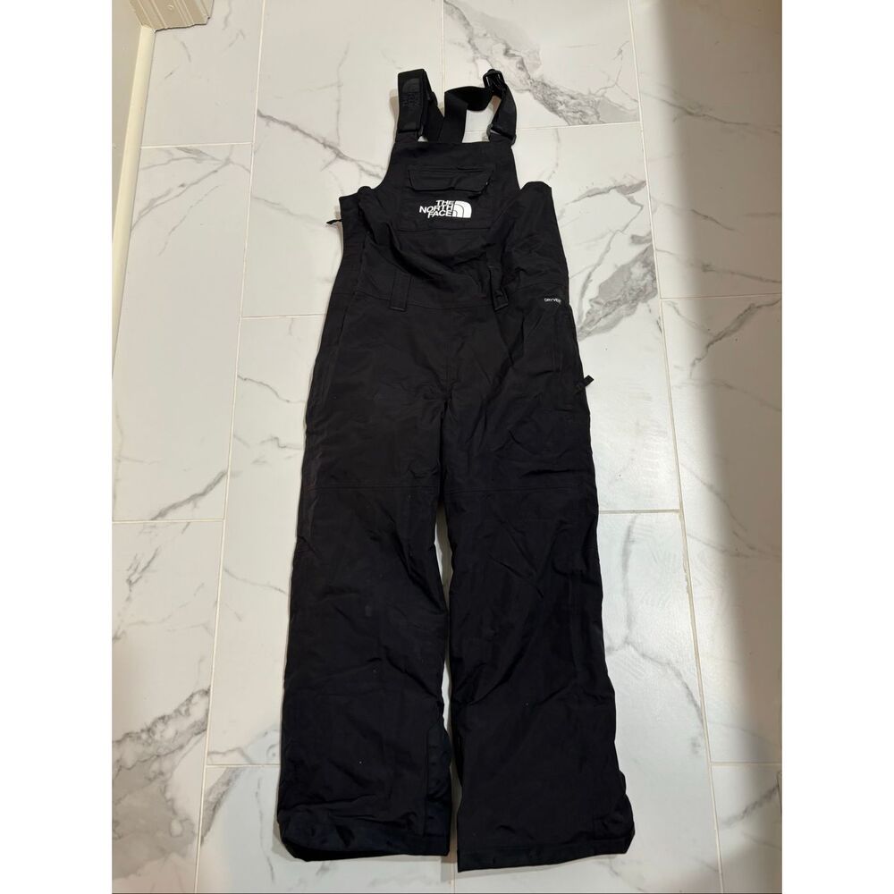 The North Face Kids Snowpants Freedom Bib Black - Picture 2 of 6